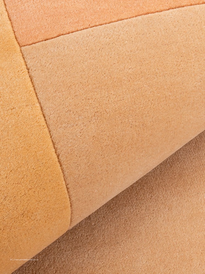 Fiorentina Beige Peach Square Rug - 4