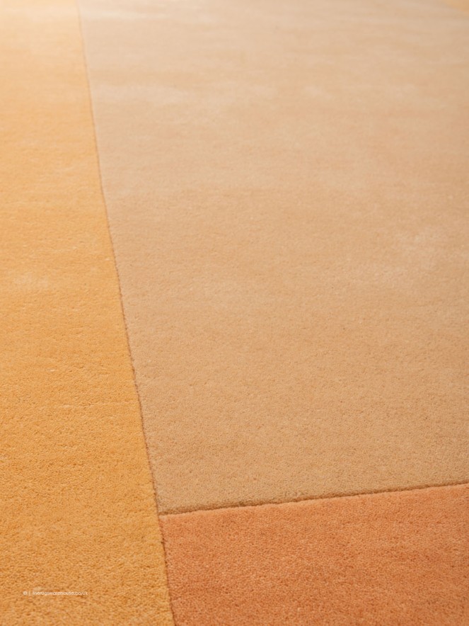Fiorentina Beige Peach Square Rug - 5