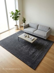 Monza Grey Square Rug - Thumbnail - 2