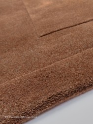 Monza Brown Square Rug - Thumbnail - 3