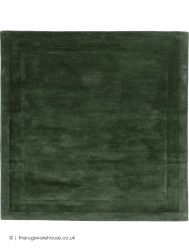 Monza Green Square Rug - Thumbnail - 5