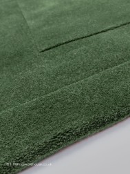 Monza Green Square Rug - Thumbnail - 3