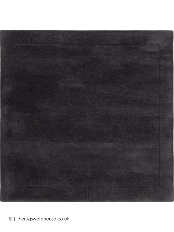 Helsinki Charcoal Square Rug - 8