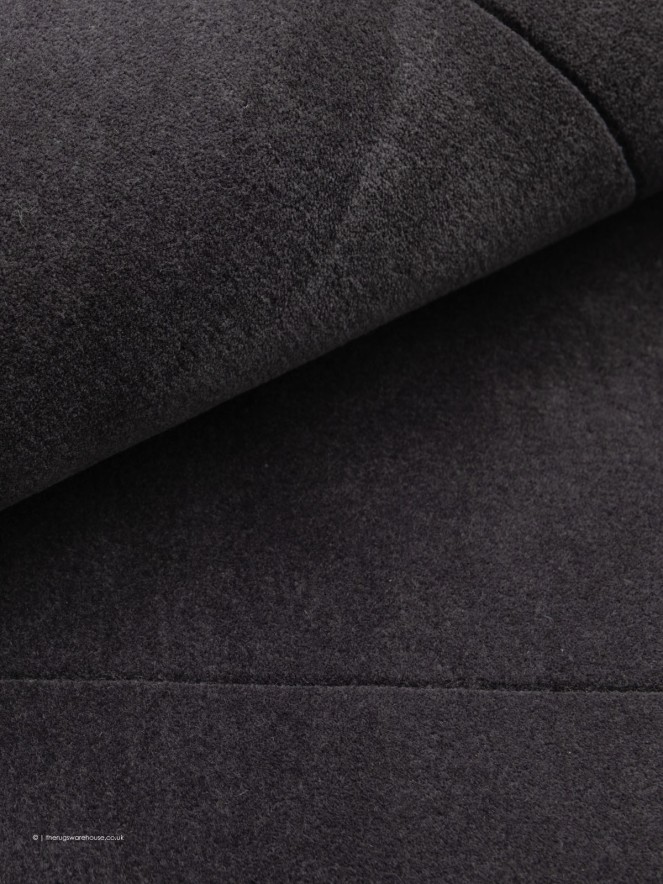 Helsinki Charcoal Square Rug - 4