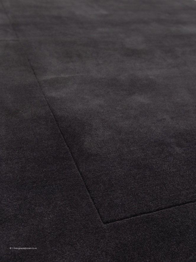 Helsinki Charcoal Square Rug - 5