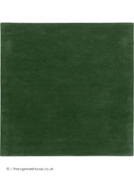 Bern Green Square Rug - Thumbnail - 7