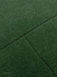 Bern Green Square Rug - Thumbnail - 6