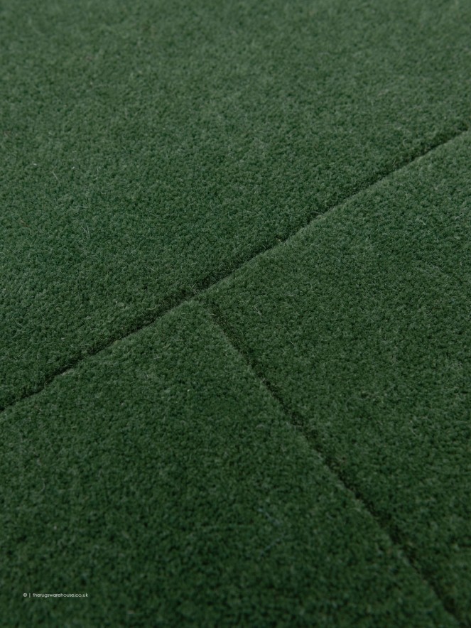 Bern Green Square Rug - 6