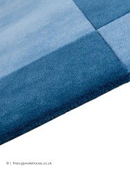 Boston Blue Square Rug - Thumbnail - 3