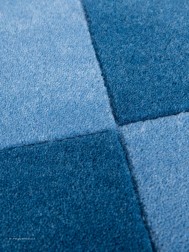 Boston Blue Square Rug - Thumbnail - 6
