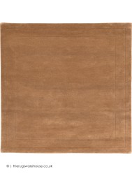 Dhaka Sand Square Rug - Thumbnail - 7