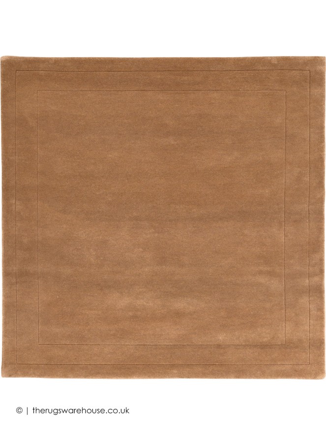 Dhaka Sand Square Rug - 7