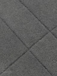 Brasilia Grey Square Rug - Thumbnail - 7