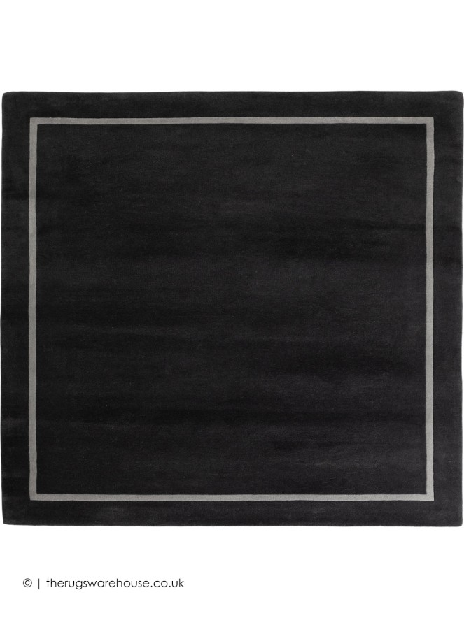 Kiev Charcoal Square Rug - 7