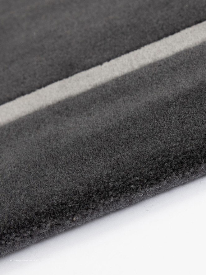 Kiev Charcoal Square Rug - 3