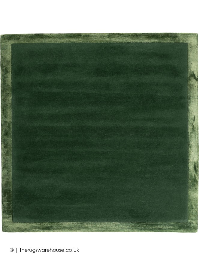 Bogota Green Square Rug - 7