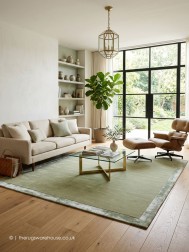 Bogota Mint Square Rug - Thumbnail - 2