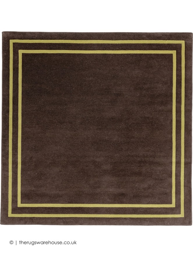 Hanoi Brown Square Rug - 8