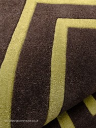 Hanoi Brown Square Rug - Thumbnail - 4