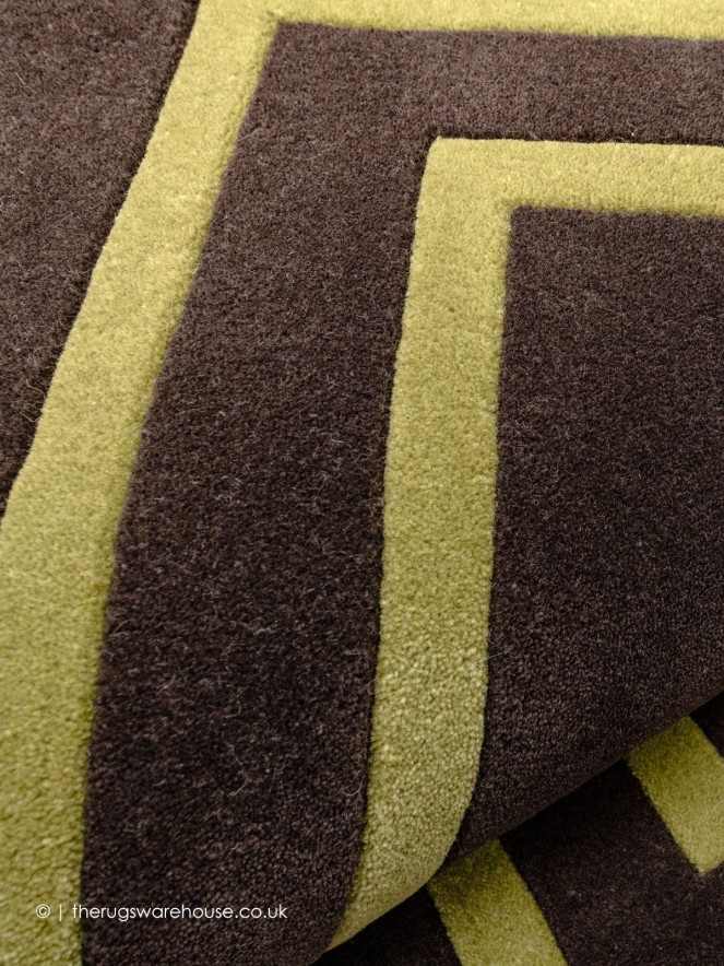Hanoi Brown Square Rug - 4
