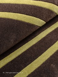 Hanoi Brown Square Rug - Thumbnail - 5