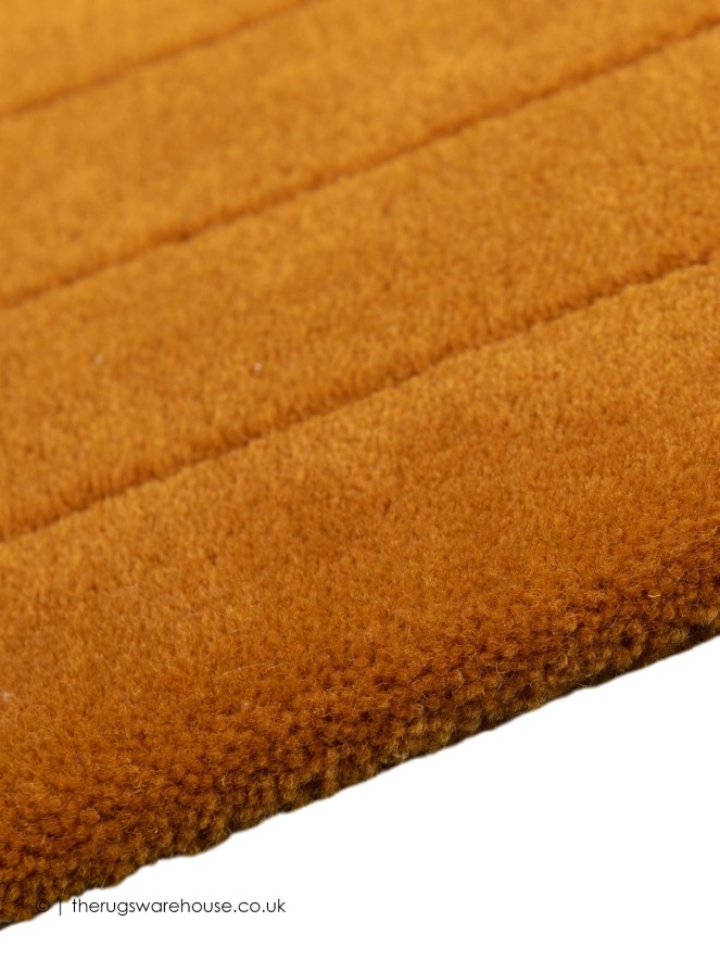 Accra Orange Square Rug - 3