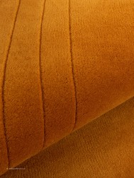 Accra Orange Square Rug - Thumbnail - 4