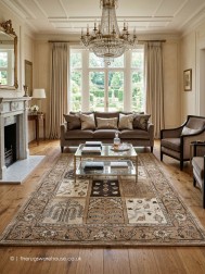 Felder Ghom Sand Rug - Thumbnail - 2