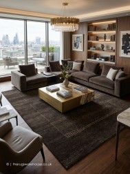 Jamavar Grey Rug - Thumbnail - 2