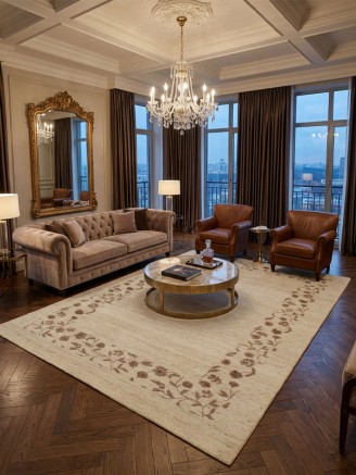 Eternity Border Ivory Sand