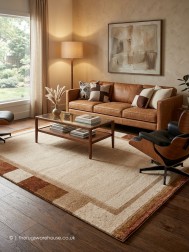 Puroma Beige Rug - Thumbnail - 2