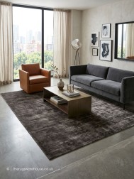 Chrome Charcoal Rug - Thumbnail - 2