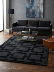 Eaton Black Rug - Thumbnail - 2