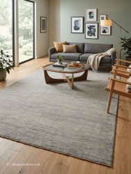 Gabbeh 12566 Light Grey Rug - Thumbnail - 2