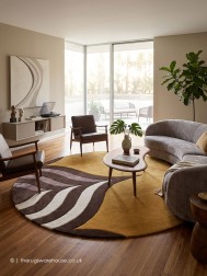 Evora Circle Rug - Thumbnail - 2