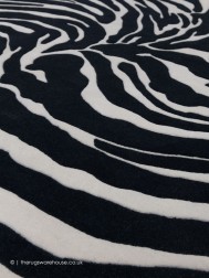 Zebra Zulu Circle Rug - Thumbnail - 5