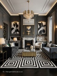 Greko Charcoal Rug - Thumbnail - 3