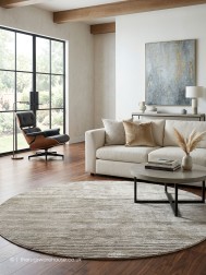 Jubilee Taupe Circle Rug - Thumbnail - 2