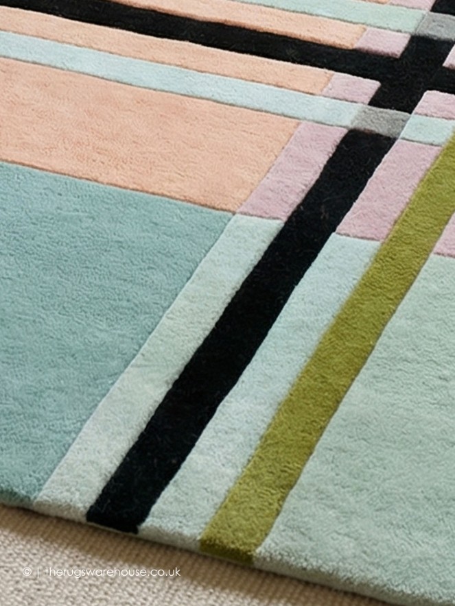 Tartan Blue Mix Runner - 3