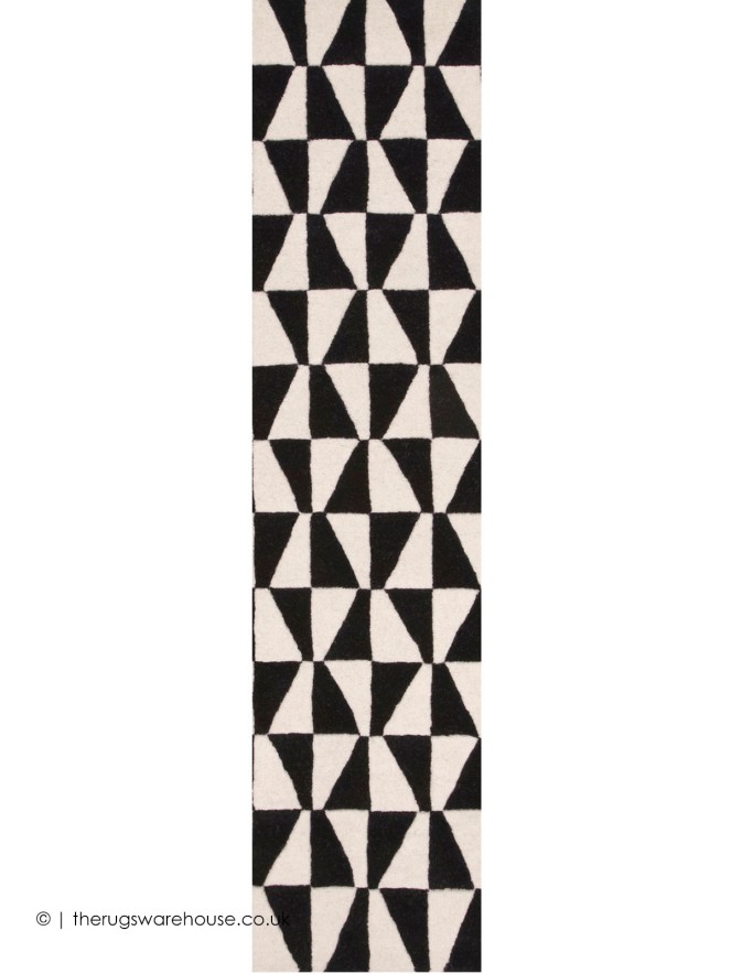 Monroe Black White Runner - 3