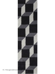 Plaza Grey Black Runner - Thumbnail - 3