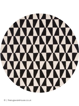 Monroe Black White Circle