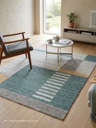 Streto Aqua Rug - Thumbnail - 2