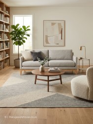 Monselo Ivory Grey Rug - Thumbnail - 2