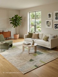 Fenuma Green Mix Rug - Thumbnail - 2