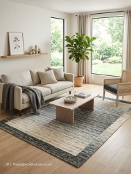 Contours Grey Rug - Thumbnail - 2
