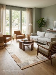 Bergen Cream Terra Rug - Thumbnail - 2