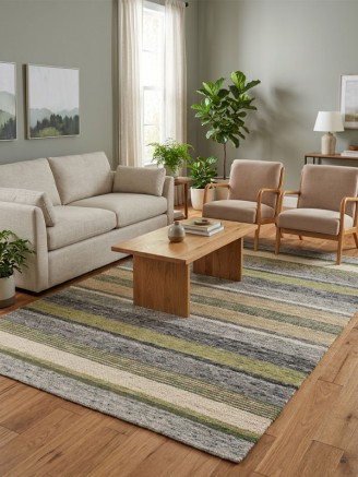 Firenze Stripe Green Mix