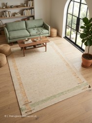 Miramis Ivory Green Rug - Thumbnail - 2