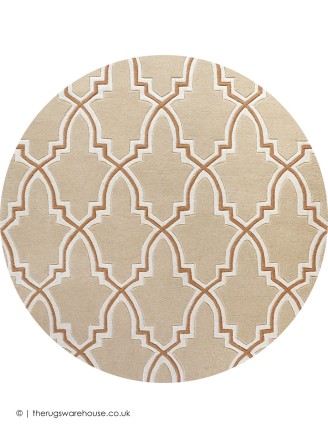 Grosvenor Beige Circle